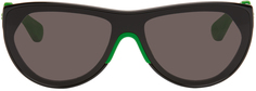 Черные солнцезащитные очки в митре Bottega Veneta