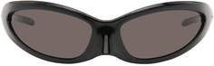 Черные солнцезащитные очки в форме кошки Balenciaga