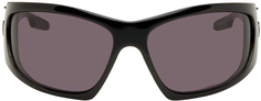 Черные солнцезащитные очки с вырезом Givenchy