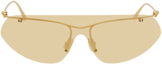 Солнцезащитные очки с золотым узлом Bottega Veneta