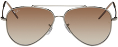 Солнцезащитные очки-авиаторы в бронзовом цвете с обратной реверсом Ray-Ban