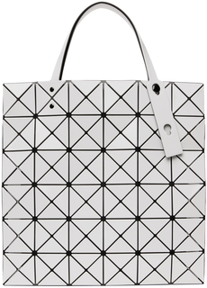 Белая матовая сумка-тоут Lucent BAO BAO ISSEY MIYAKE