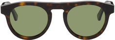 Солнцезащитные очки-гонщики черепахового цвета RETROSUPERFUTURE