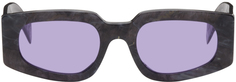 Черные солнцезащитные очки Tetra RETROSUPERFUTURE
