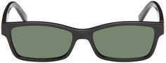 Черные солнцезащитные очки-плато Le Specs