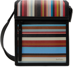 Разноцветная сумка для стирки в фирменную полоску Paul Smith