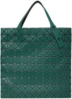 Зеленая сумка-тоут с призмой BAO BAO ISSEY MIYAKE