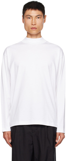 ATON Белая футболка с длинным рукавом Air 12