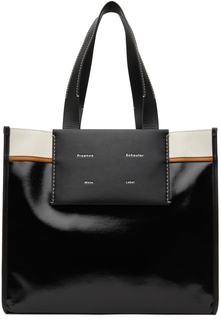 Черная сумка-тоут Morris размера White Label XL Proenza Schouler
