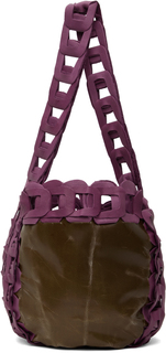 Пурпурно-коричневая сумка-тоут для барабанов SC103