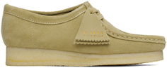 Clarks Originals Серо-коричневые дерби Wallabee