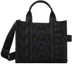 Черная маленькая сумка-тоут с монограммой Marc Jacobs