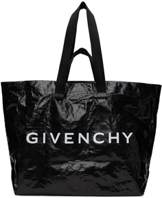 Черная объемная сумка-тоут G-Shopper Givenchy