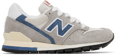 Кроссовки New Balance Grey &amp; Blue Made In USA 996