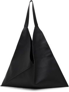 Черная сумка-тоут Sara KHAITE