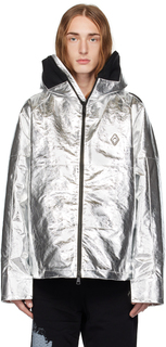Серебряная куртка из фольги A-COLD-WALL*
