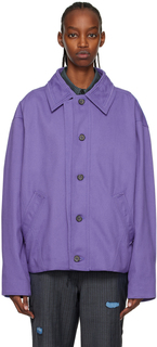 Фиолетовая куртка с двойными планками ADER error