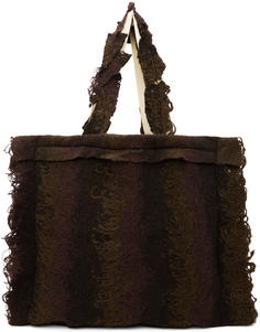 Эксклюзивная коричневая сумка-тоут SSENSE VITELLI