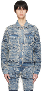 Синий - Легкая джинсовая куртка Blackmeans Edition 1017 ALYX 9SM