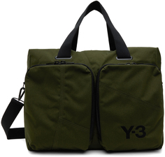 Дорожная сумка цвета хаки Y-3