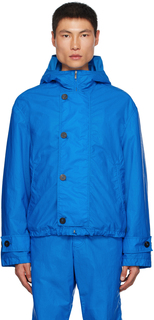Синяя легкая куртка Ferragamo