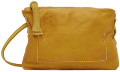 Желтая сумка XS в примитивном стиле Boris Bidjan Saberi