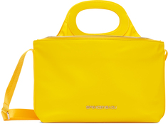 Желтая средняя сумка-мессенджер 2-в-1 SPENCER BADU