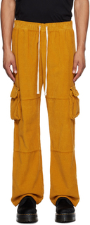 Желтые брюки карго на кулиске Les Tien