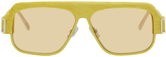 Желтые солнцезащитные очки Burullus Marni