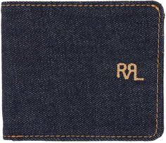 Темно-синий джинсовый кошелек RRL
