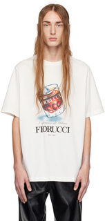 Белая футболка Fiorucci Laperitivo