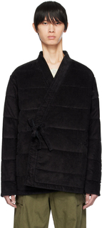Черная вельветовая куртка Maharishi