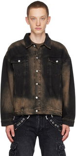 Черная джинсовая куртка 2000-го года MISBHV