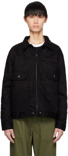 Черная джинсовая куртка на пуговицах Engineered Garments