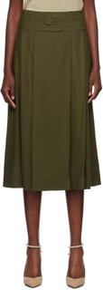 Зеленая длинная юбка Pieri Aya Muse
