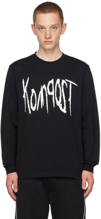 Черная футболка с длинными рукавами Perks and Mini Kompost