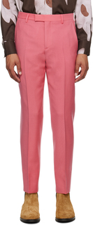 Розовые брюки узкого кроя Paul Smith