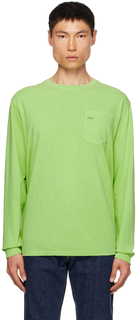 Зеленая классическая футболка с длинным рукавом Jasmine Noah