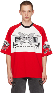 Контрастная футболка Perks and Mini Red Racer