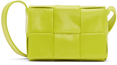 Зеленая мини-сумка-кассета Bottega Veneta
