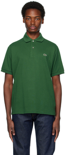 Зеленая футболка-поло Original Lacoste
