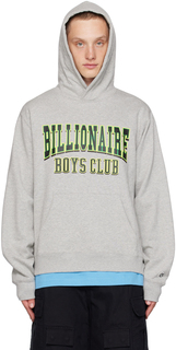 Серый университетский худи Billionaire Boys Club
