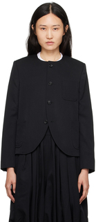 Черная куртка с накладными карманами Comme des Garçons
