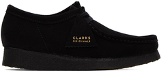 Черные дерби Clarks Originals Wallabee