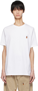 Белая футболка с вышивкой Pop Trading Company Miffy