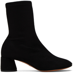 Черные эластичные ботинки с перчатками Proenza Schouler