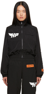 Черная спортивная куртка Fly Heron Preston