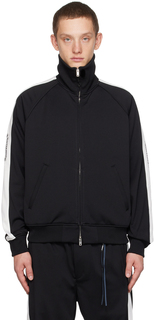 Черная спортивная куртка с боковой линией MASTERMIND WORLD