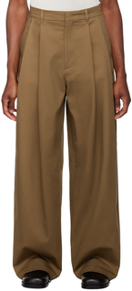 Эксклюзивные коричневые брюки System SSENSE
