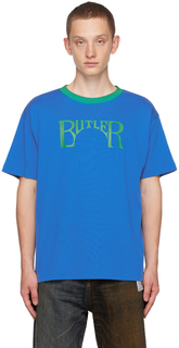 Эксклюзивная синяя футболка BUTLER SVC SSENSE